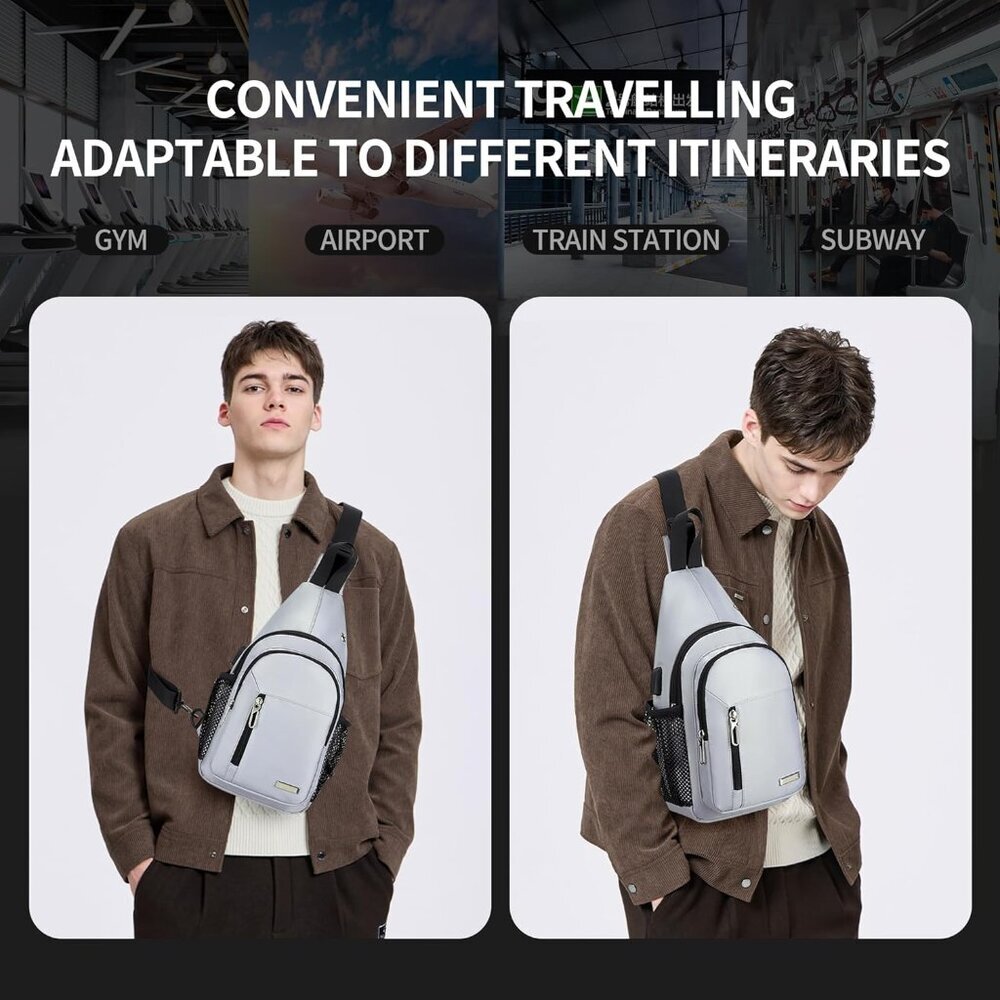 Adjustable Lightweight Sling Backpack - Stylish W… - image 8